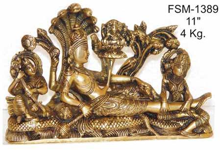Smart Brass Vishnu Laxmi BVL-04