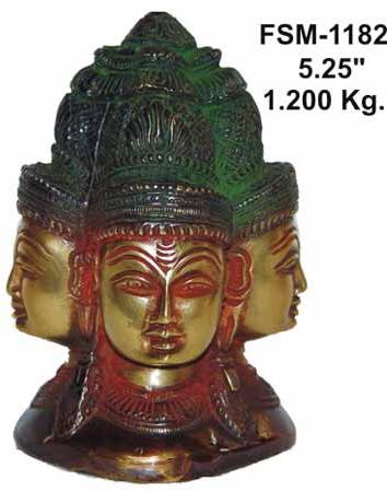 BSS-04 Brass Shiva Statue