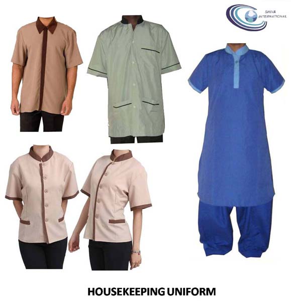 Housekeeping Uniform Manufacturer in Delhi India by Shiva International ...