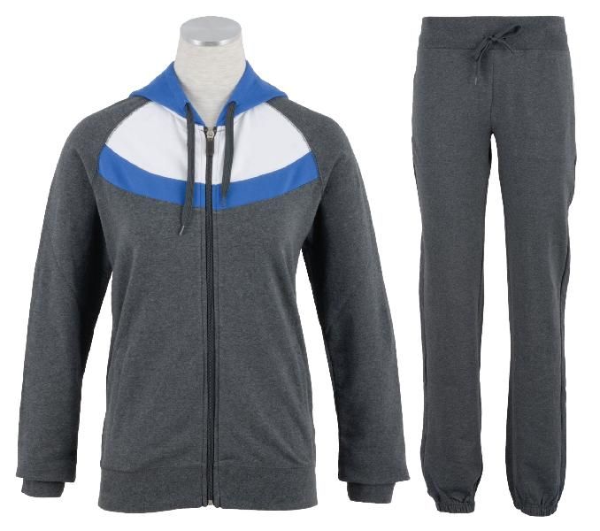 Ladies Fleece Hooded Track Suit JEI 0759-FN