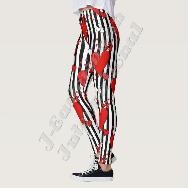 Ladies Full Sublimation Printed Leggings LP-70