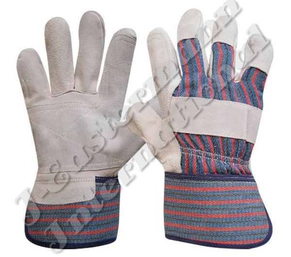 Leather Double Palm Work Gloves JEI 1123N