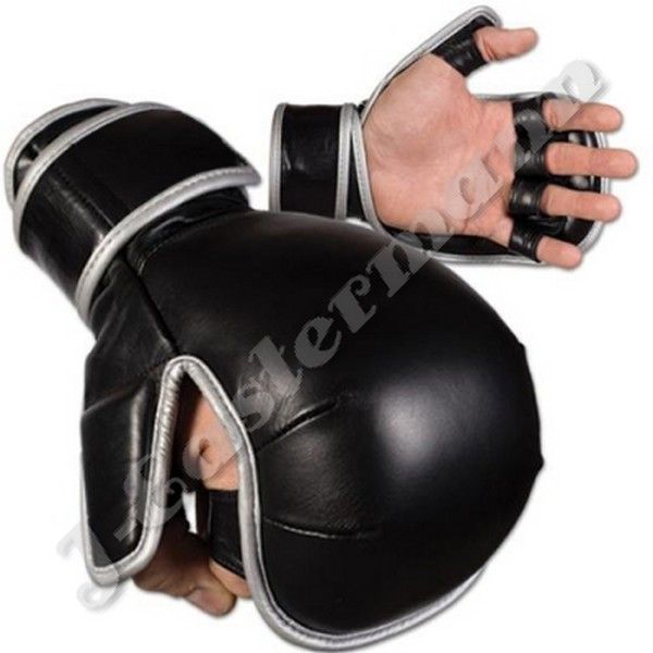 Leather MMA Grappling Gloves JEI-G003