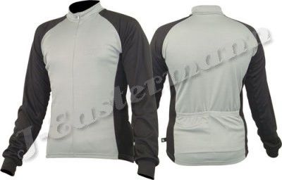 Mens Full Zipper Long Sleeve Cycling Jersey JEI 9711M