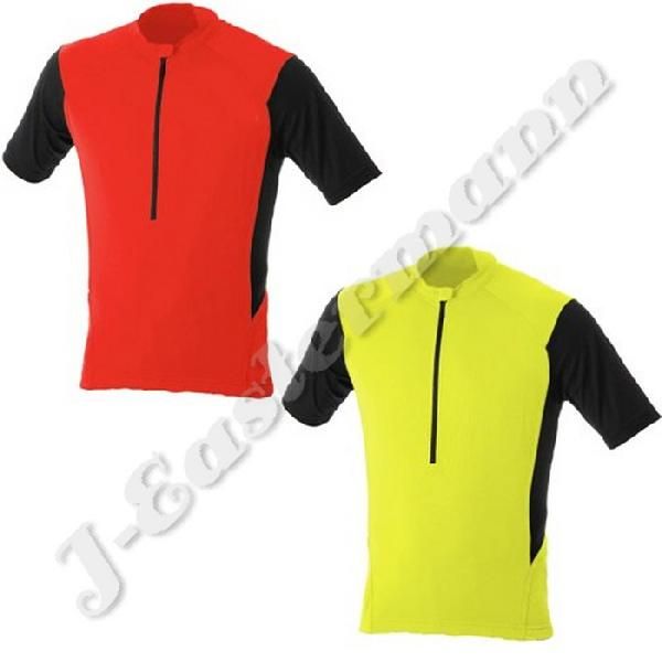 Mens Half Zipper Short Sleeve Cycling Jersey JEI-9706