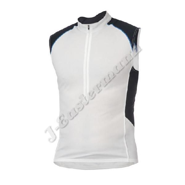 Mens Half Zipper Sleeveless Cycling Jersey JEI-9730