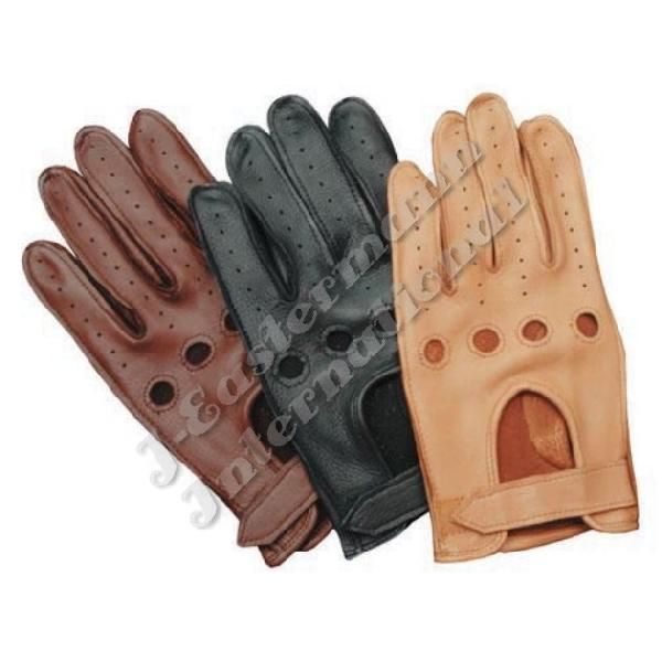 Mens Leather Driving Gloves JEI 02526