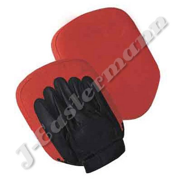 Red Leather Boxing Focus Mitts JEI-3558
