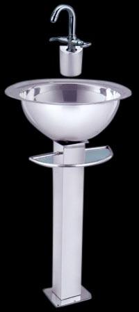 Wash Basin With Pedestal-01
