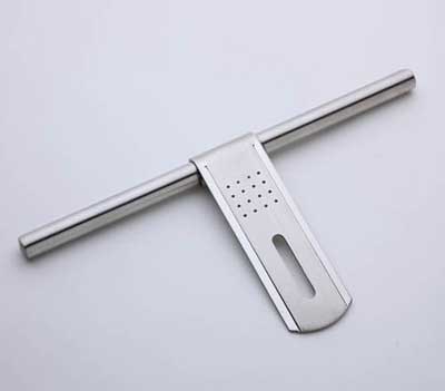 Polished Stainless Steel Straight Aldrops, for Doors, Feature : Attractive Design, Durable