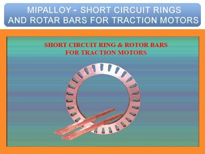 Traction Motors Short Circuit rings
