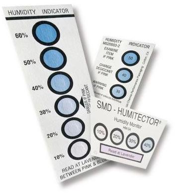 Humidity Indicator Cards 