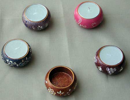 Lac Candle Stand