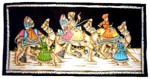 Cotton Cloth Paintings