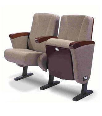 Auditorium Arm And Head Rest Chair