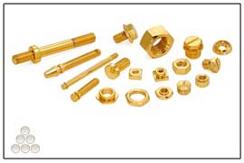 Brass Nuts  Bolts & Fastners
