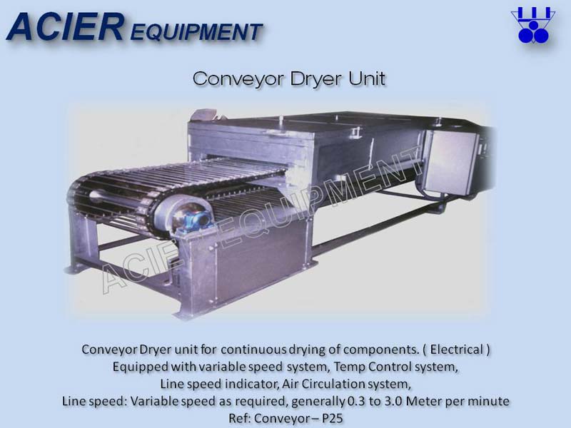 Acier Equipment Conveyor Dryer