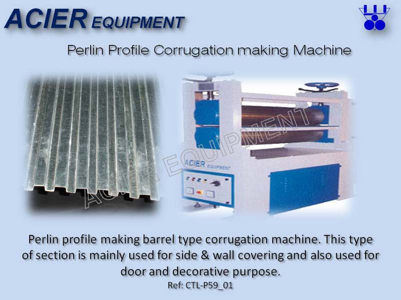 Purlin Profile Corrugation Machine