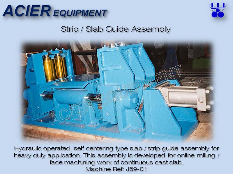 Acier Equipment Strip Guide Assembly