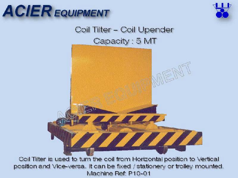 Transfer Trolley with coil tilter