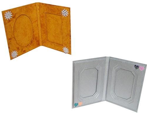 Wooden Photo Double Frame