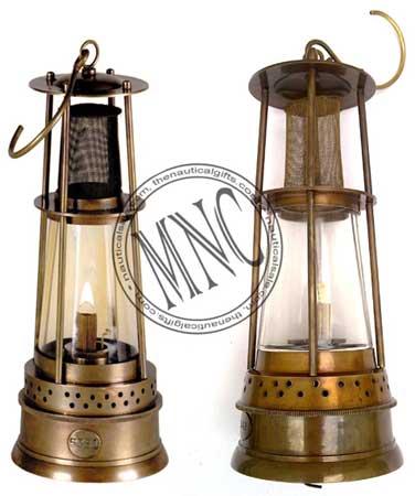 Brass Miner Lamp Lantern