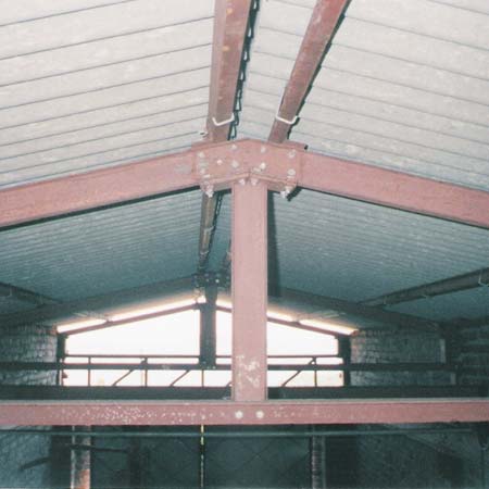 SSF-002 Factory Roof Steel Fabrication Structure