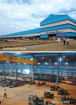 Continuous rolling mills