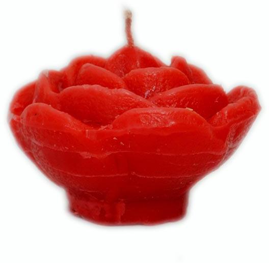 Rose Candles, Color : Red