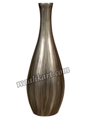 Buy Plain Flower Vase In Grey Colour From Indu Appliances Durg