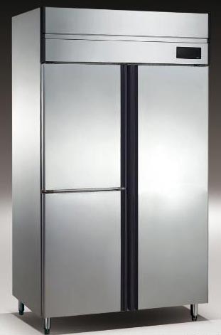 3 Door Stainless Steel Freezer
