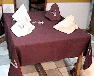 Table Covers, Napkins 002
