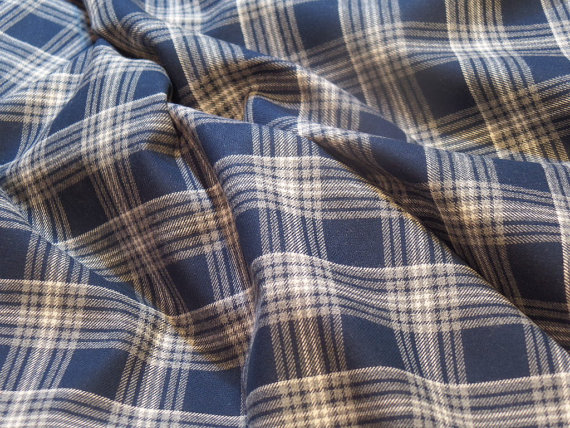 Cotton flannel fabric