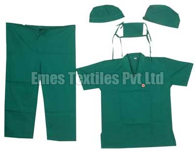 Plain Cotton Hospital Clothes, Size : M, XL