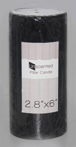 2.8x6 Smooth Pillar Candle