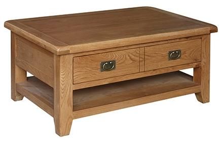 Sussex 2 Drawer Coffee Table