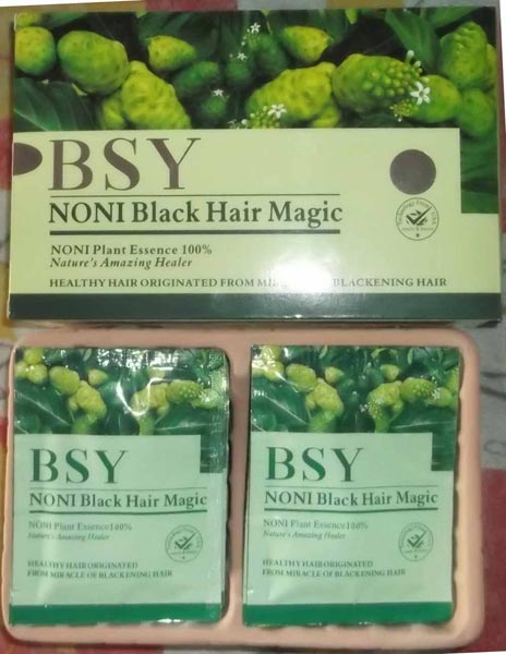 Bsy Noni Black Hair Color Shampoo at best price in Jaipur Rajasthan from  Wonder Products | ID:1213425
