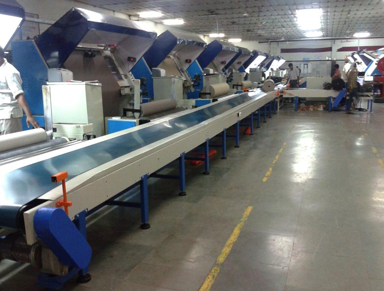 Fabric Roll Conveyor System