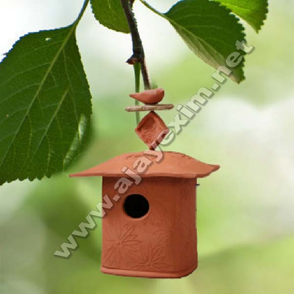 Terracotta Home Bird Feeder