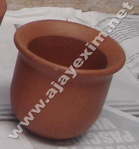 Terracotta Kulfi Cup, Color : Red