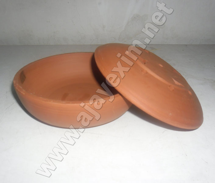 Terracotta Mosquito Coil Holder Case