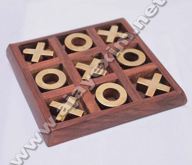Wooden Tic Tac Toy