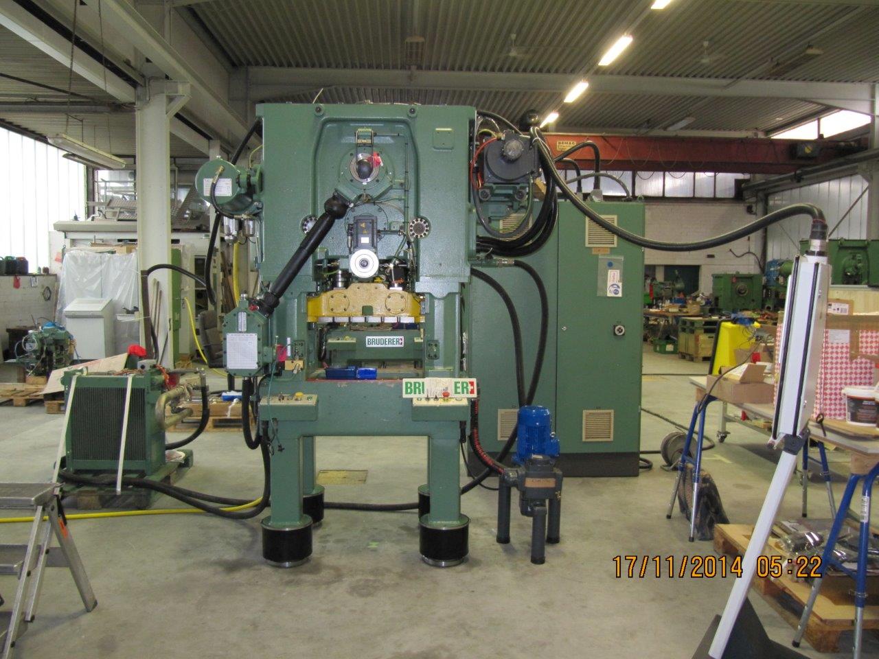 Used Bruderer High Speed Presses, Consisting of Models Bsta 250-65b, Bsta 250-75b and 25ul