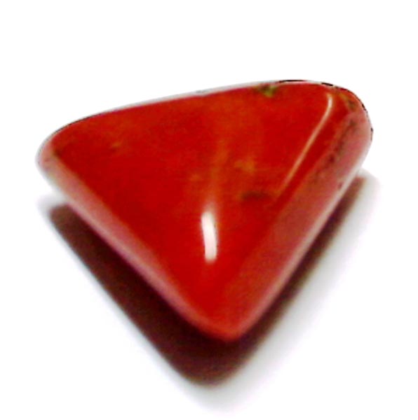 Certified Natural Red Coral Gemstone