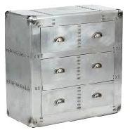 white metal furniture