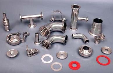 Stainless Steel Tri Clover Fittings