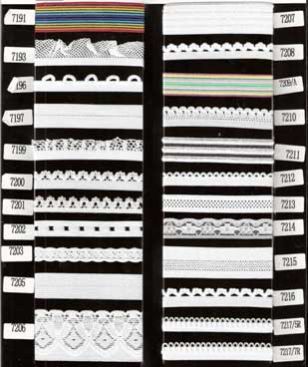 Elastic Laces (7191 To 7217)