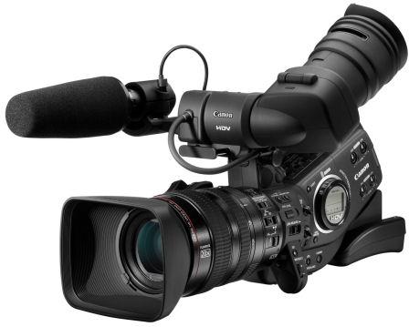 Canon Xl-h1 3-ccd Native 16:9 Hd 1080i 20x Zoom Camcorder