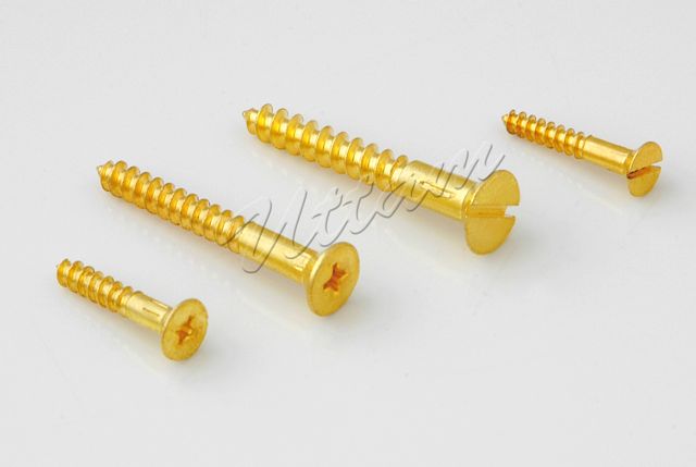 Brass Wood Screw