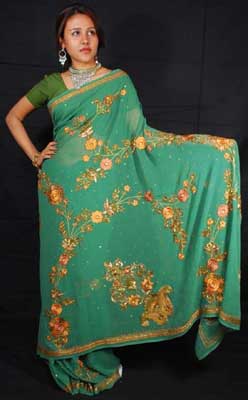 Ladies Embroidered Saree(ESS128_RSS2272)